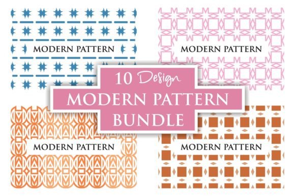 Download Modern Pattern Bundle #9 - Modern pattern Collection