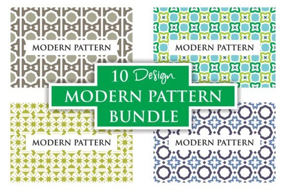 Download Modern Pattern Bundle #7 - Modern pattern Collection