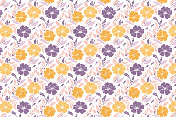Download One Line Sketch Floral Surface - Floral Collection