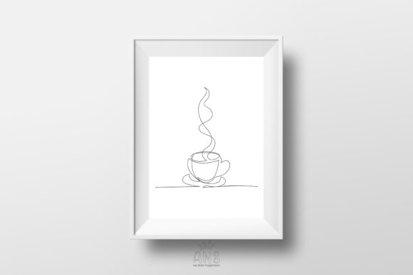 Download Minimal Coffee Cup One Line Drawing - One line Collection