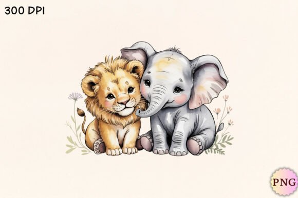 Download Jungle Animal Clipart,Baby Safari PNG - Jungle animal Collection