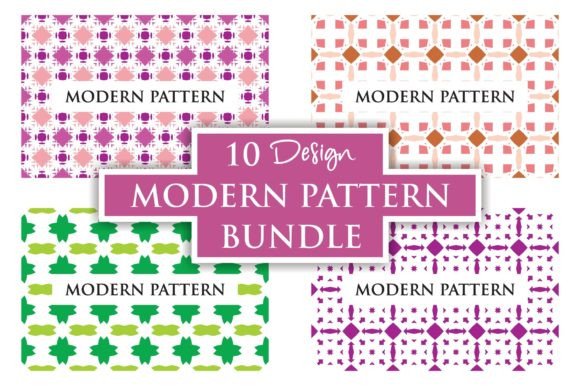 Download Modern Pattern Bundle #8 - Modern pattern Collection